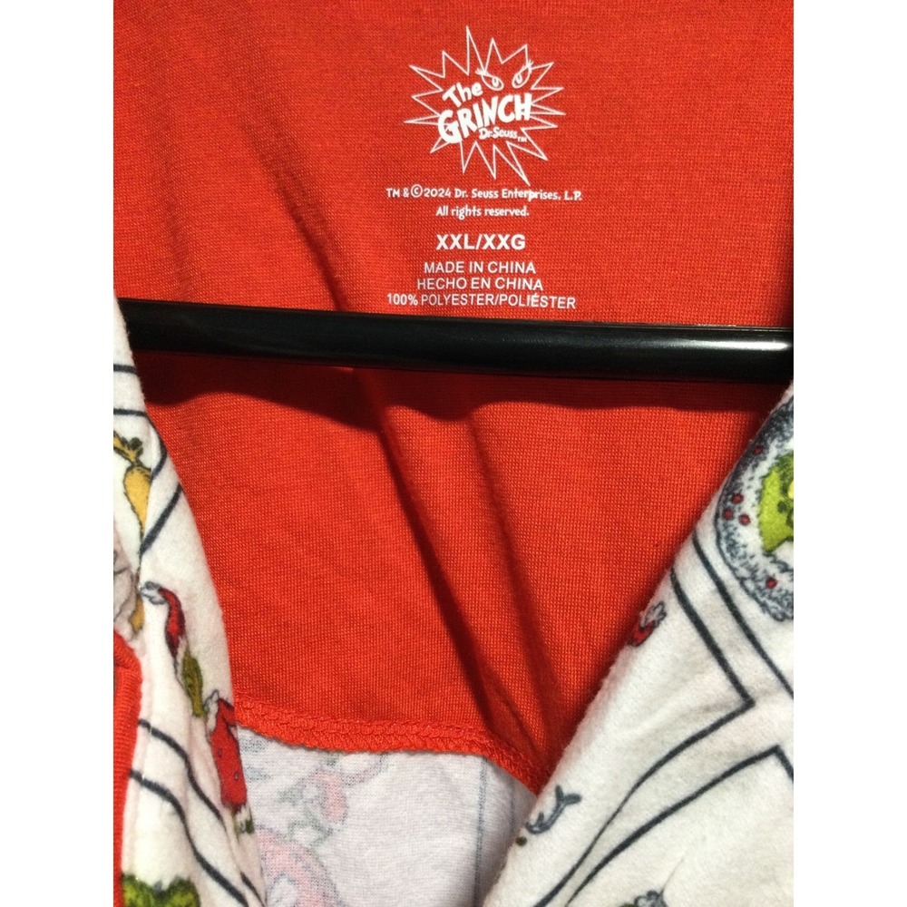 The Grinch Pajama top XXL Womens top only Comic Strip Sleepwear Holiday - Picture 2 of 6